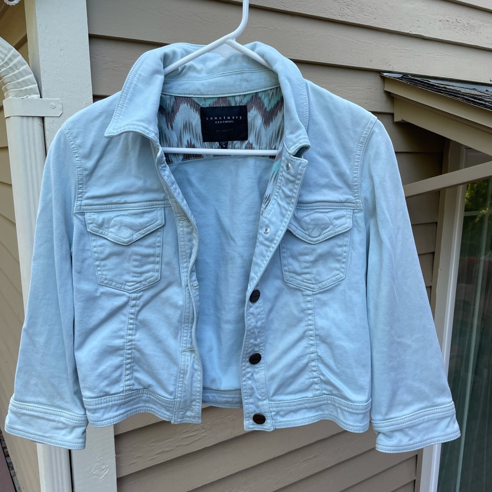 Sanctuary Clothing LA light blue Jean jacket
